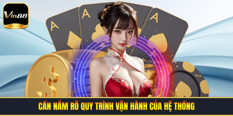 Cần nắm rõ quy trình vận hành của hệ thống