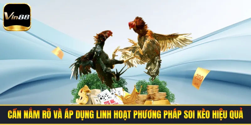 Cần nắm rõ và áp dụng linh hoạt phương pháp soi kèo hiệu quả